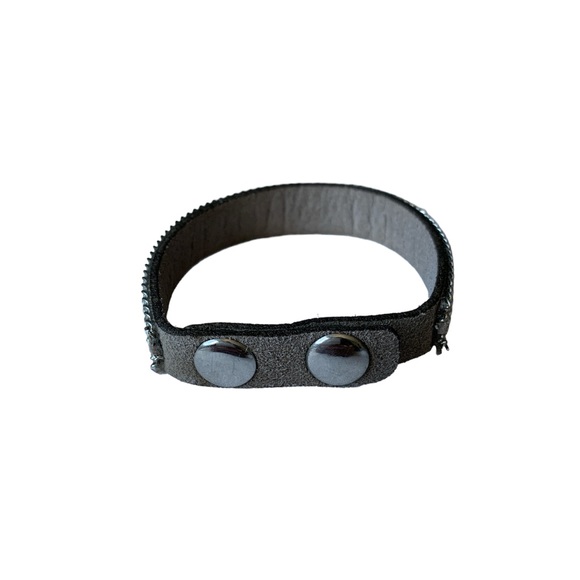 Maurice’s Faux Leather Grey Bracelet - Picture 3 of 5